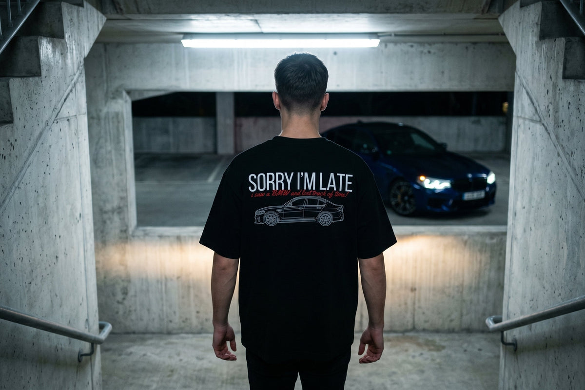 Sorry I’m Late Heavyweight Tee