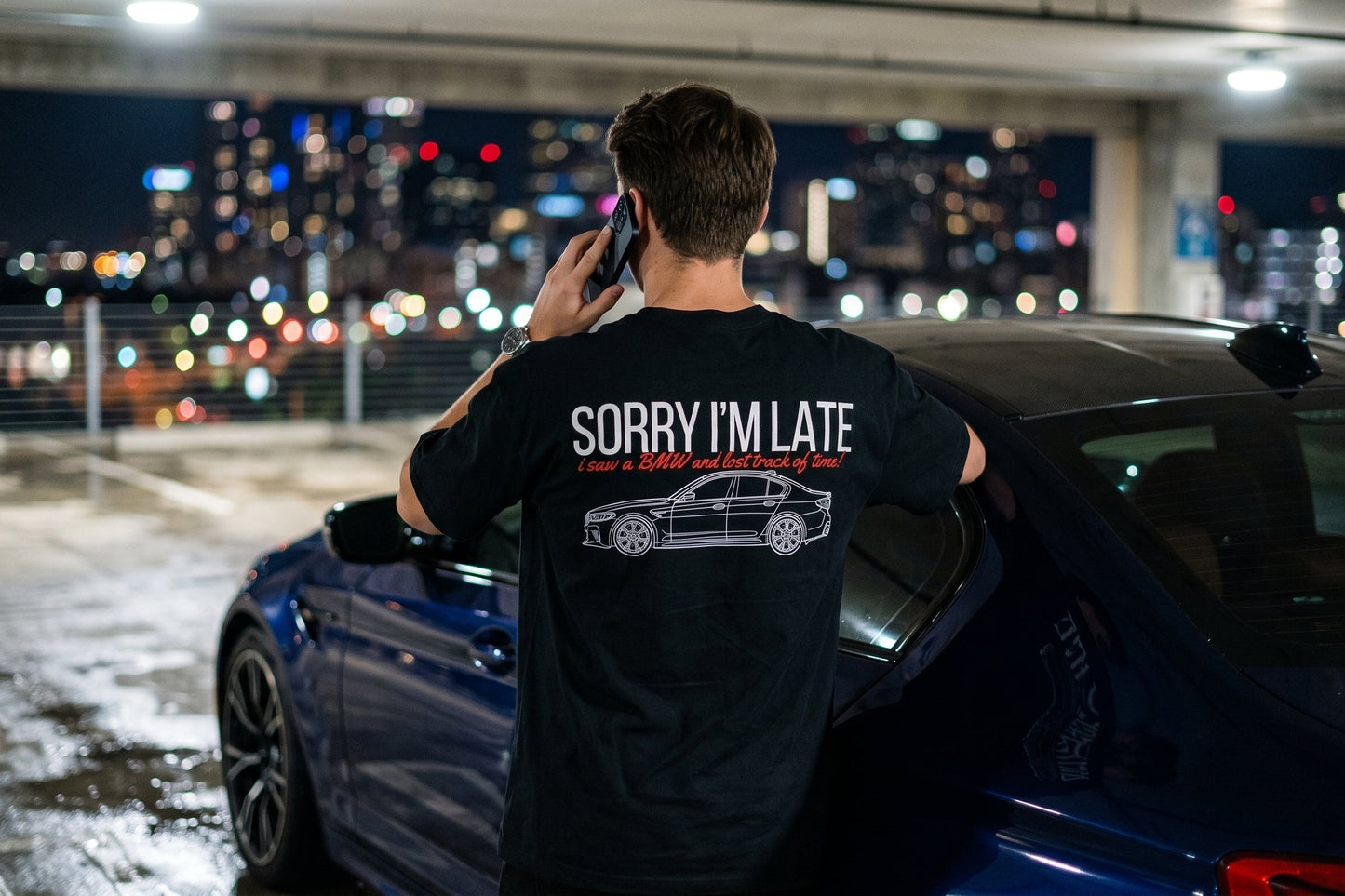 Sorry I’m Late Heavyweight Tee