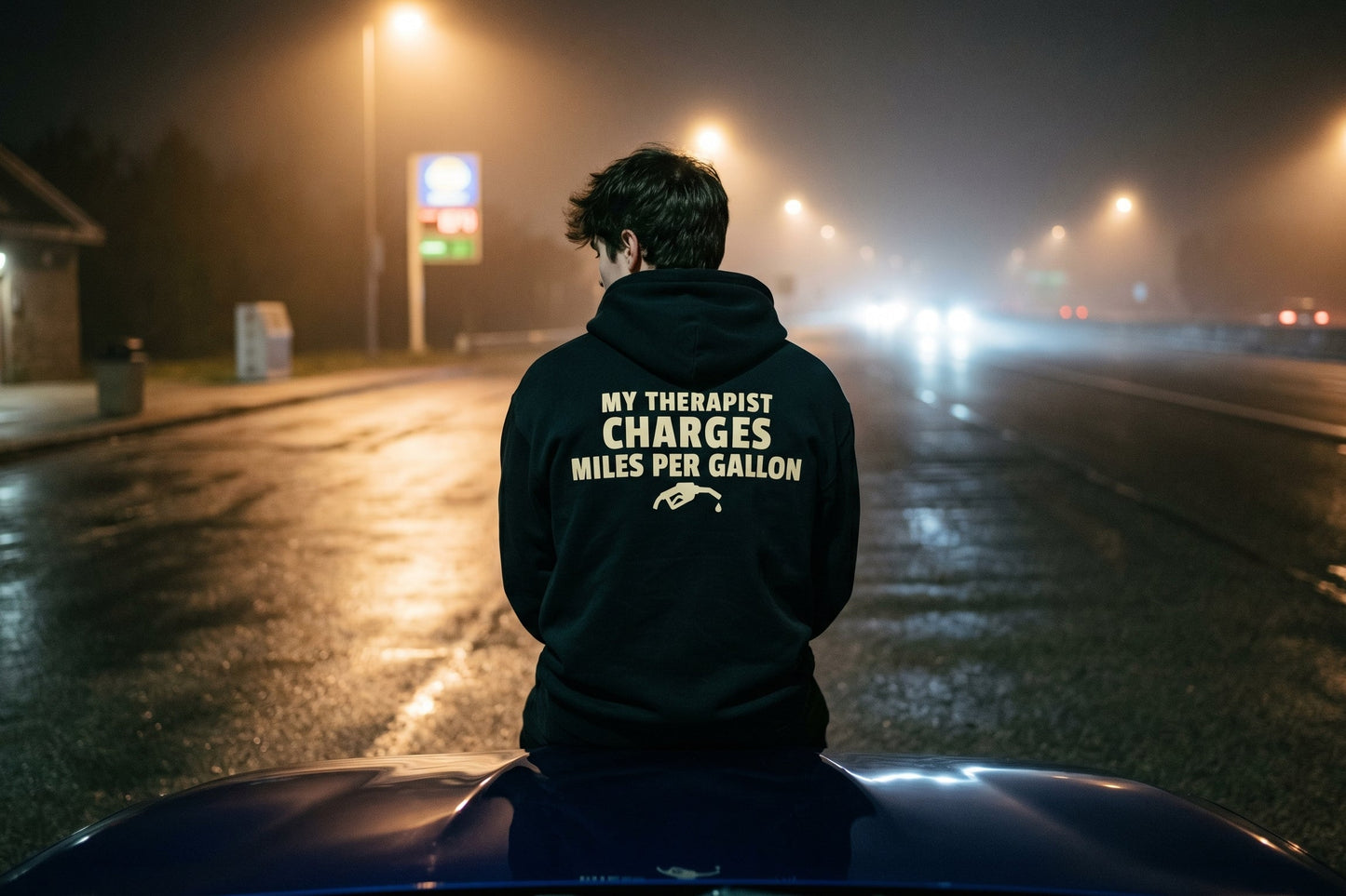 Miles Per Gallon Hoodie