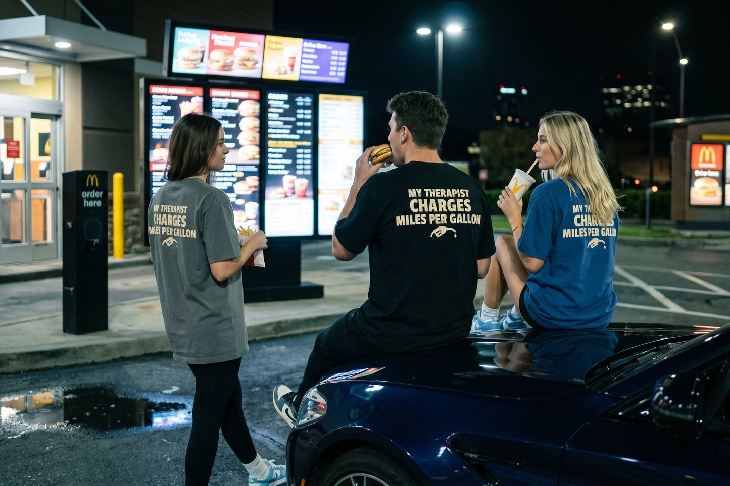 Miles Per Gallon Heavyweight Tee